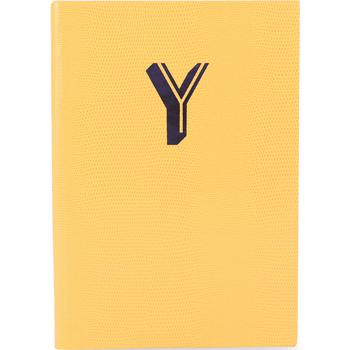 商品Sloane Stationery | Letter y designer notebook in yellow,商家BAMBINIFASHION,价格¥301图片