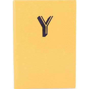 Sloane Stationery | Letter y designer notebook in yellow,商家BAMBINIFASHION,价格¥297