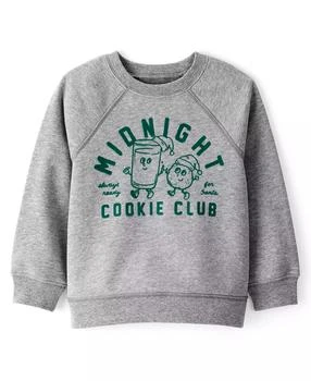 Carter's | Toddler Boys Midnight Cookie Club Long Sleeve Pullover Sweatshirt,商家Macy's,价格¥96