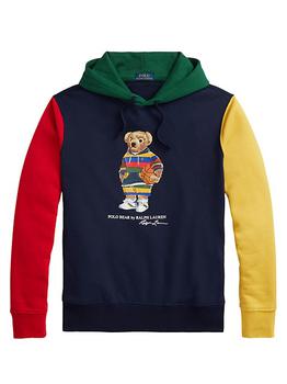 推荐Polo Bear Colorblocked Hoodie Sweatshirt商品