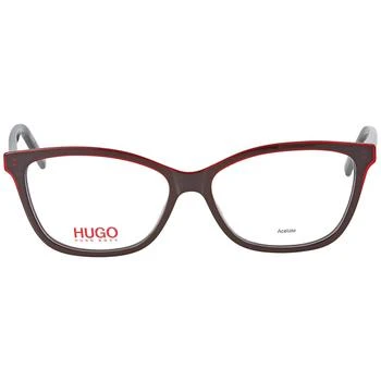 Hugo Boss | Demo Rectangular Ladies Eyeglasses HG 1053 0OIT 55 2.3折, 满$200减$10, 独家减免邮费, 满减