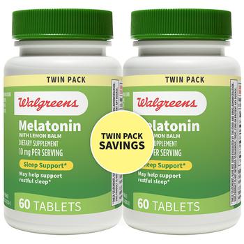商品Melatonin with Lemon Balm 10 mg图片
