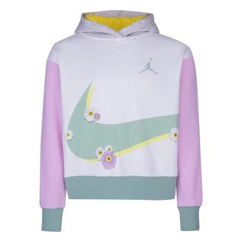 Jordan | Swoosh Wrap Pullover Hoodie (Little Kids/Big Kids) 