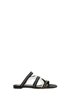 推荐Sandals Suede Black White商品