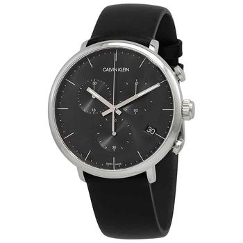 ck手表男是什么牌子, Calvin Klein | High Noon Chronograph Quartz Black Dial Mens Watch K8M271C1商品图片 1.8折