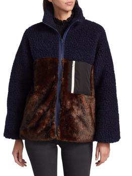 Sandy Liang, Sandy Liang | Cosmic Fleece Jacket商品图片 4.9折