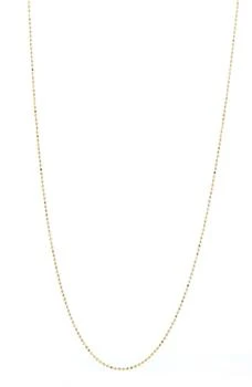Ember Fine Jewelry | 14K Gold Ball Chain Necklace,商家Nordstrom Rack,价格¥1857