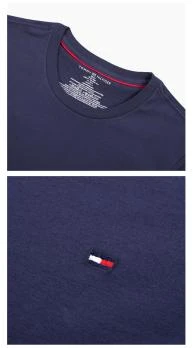 推荐TOMMY HILFIGER 男士藏蓝色棉质长袖T恤 09T3118-410商品