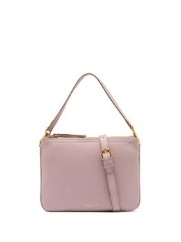 GIANNI CHIARINI | Pink Frida Shoulder Bag In Matte Leather 