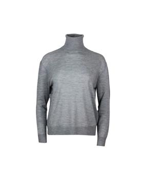 推荐Turtleneck Sweater With Over Fit In Pure Shaved Virgin Wool With Small Logo On The Chest商品