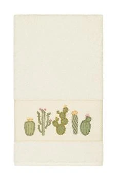 Linum Home Textiles | Cream Mila Embellished Bath Towel,商家Nordstrom Rack,价格¥299