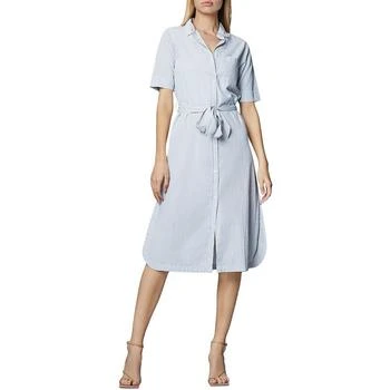 推荐DL1961 Womens Collared Midi Shirtdress商品
