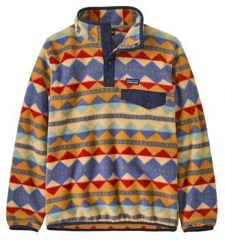 Patagonia | 男童款 轻质Synchilla Snap-T双面绒套头衫,商家Dick's Sporting Goods,价格¥730