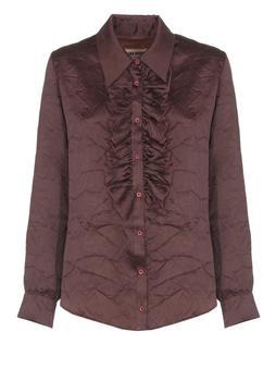 Uma Wang | Uma Wang Ruffled Long Sleeved Shirt商品图片,6.7折