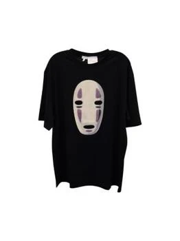 推荐Loewe Luxury Kaonashi Embroidered T-Shirt In Black Cotton商品