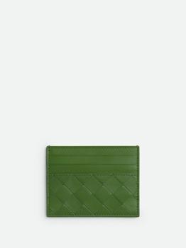 商品Intreccio nappa leather card holder图片