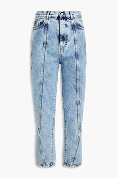 IRO | Celsian cropped high-rise tapered jeans商品图片,3折