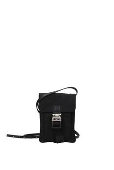 纪梵希包单肩包, Givenchy | Crossbody Bag Fabric Black商品图片 3.8折