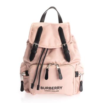 burberry双肩包, Burberry | Burberry 博柏利 女士裸粉色ECONYL®印花背包 8021264商品图片 满$100享9.5折, 满折