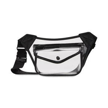 Steve Madden | Women's Iridescent Clear Jelly Belt Bag 