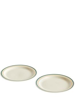 商品HAY | Set Of 2 Sobremesa Plates,商家LUISAVIAROMA,价格¥695图片