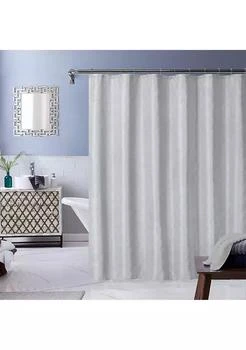 Dainty Home | Monte Carlo 70 Inch x 72 Inch Shower Curtain in White,商家Belk,价格¥263