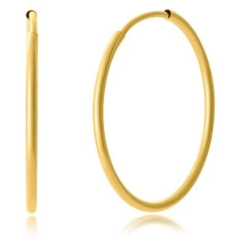 MAX + STONE | 14K Yellow Gold 25MM Endless Hoops,商家Premium Outlets,价格¥222