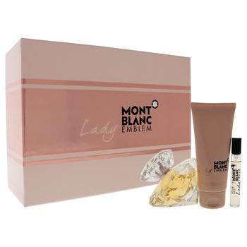 推荐Mont Blanc Lady Emblem by Mont Blanc for Women - 3 Pc Gift Set 2.5oz EDP Spray, 0.25oz EDP Spray, 3.3oz Perfumed Body Lotion商品