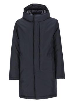 商品FAY | Fay Morning Long-Sleeved Hooded Raincoat,商家Cettire,价格¥6401图片