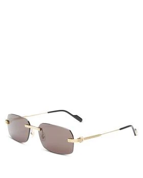 Cartier | Frameless Square Sunglasses, 58mm 