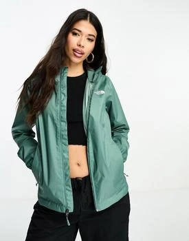 推荐The North Face Quest waterproof hooded jacket in green商品