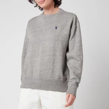 推荐Polo Ralph Lauren Women's Long Sleeve Sweatshirt - Dark Vintage Heather商品