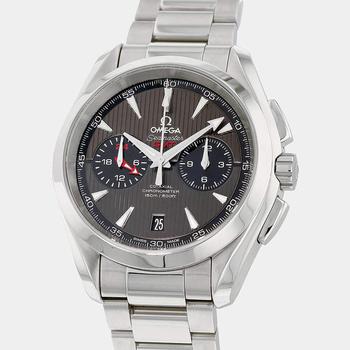 [二手商品] Omega | Omega Grey Stainless Steel Seamaster GMT Chrono 231.10.43.52.06.001 Men's Wristwatch 43 mm商品图片,4.2折