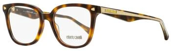 推荐Roberto Cavalli Women's Rectangular Eyeglasses RC5078 Murlo 052 Havana/Gold 52mm商品