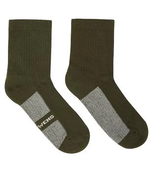 Rick Owens | Cotton-blend socks,商家MyTheresa,价格¥682