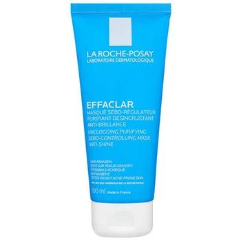 La Roche Posay | La Roche-Posay Effaclar Clarifying Clay Face Mask for Oily Skin (3.38 fl. oz.) 独家减免邮费