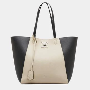 Louis Vuitton | Louis Vuitton Beige Leather LockMe Cabas 