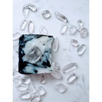Lifestone | Rebirth Natural Crystal Massage Soap: Eucalyptus Essential Oil, Charcoal and Clear Quartz,商家Macy's,价格¥217
