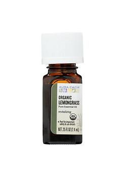 Aura Cacia | Organic Essential Oil - Lemongrass - .25 oz商品图片,7.6折