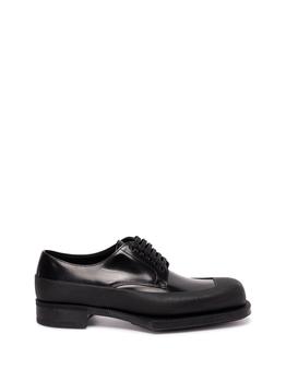 Prada | Prada Brushed Leather Lace-Up Shoe商品图片,额外8.5折, 额外八五折