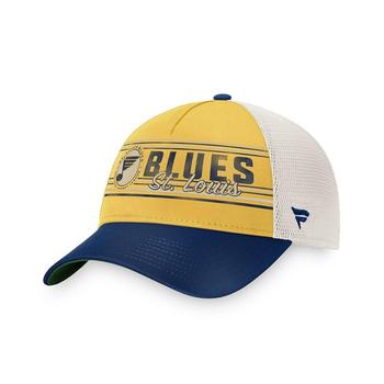 Fanatics | Men's Branded Gold and Royal St. Louis Blues True Classic Retro Trucker Snapback Hat商品图片,