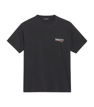 巴黎世家t恤价格, Balenciaga | Balenciaga Political Campaign T-Shirt Black商品图片 