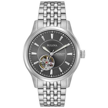 推荐Men's Automatic Stainless Steel Bracelet Watch 40mm 96A190, Created for Macy's商品