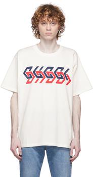Gucci | Off-White Mirror T-Shirt商品图片,