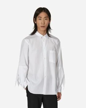 推荐Cut-Out Longsleeve Shirt White商品