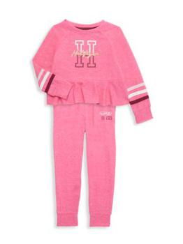 Tommy Hilfiger | Little Girl’s 2-Piece Sweatshirt & Joggers Set商品图片,4.5折