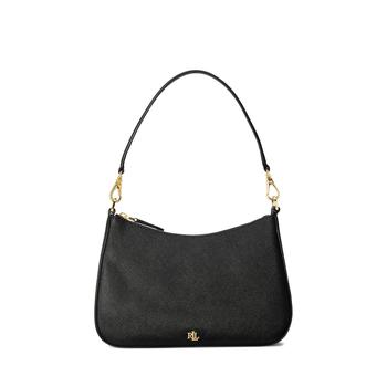 Crosshatch Leather Medium Danni Shoulder Bag