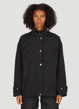 Burberry | Hooded Parka Jacket in Black商品图片,