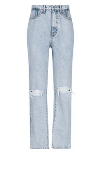 推荐Alexander Wang Women's  Blue Cotton Jeans商品