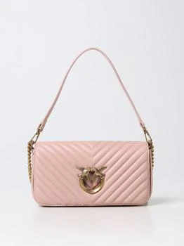 推荐Pinko Love Click Baguette bag in quilted nappa leather商品